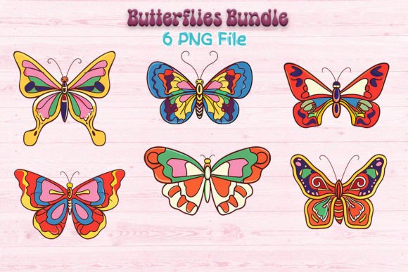 Butterfly Groovy Creative Designs