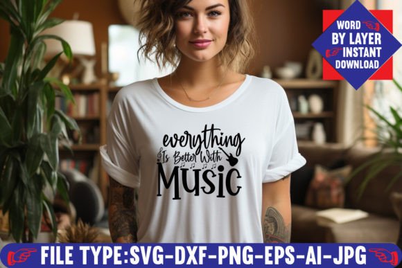 Everything is Better with Music Svg Desi: Unlocking Creative Possibilities with Layered SVG Files