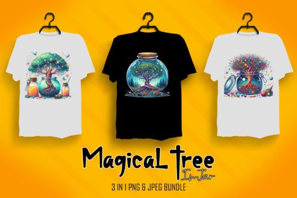 Free Magical Tree: Unlock Creative Design Possibilities for POD T-Shirt Printing