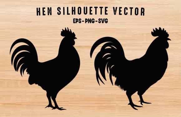 Hen Silhouette Vector SVG Clipart Free: Creative Ways to Use This Versatile Design Bundle