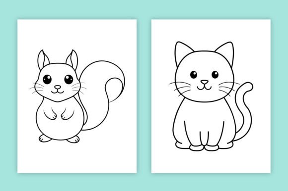 Kawaii Animal Coloring Pages for Kids: A Creative and Educational Resource for Parents and Educators