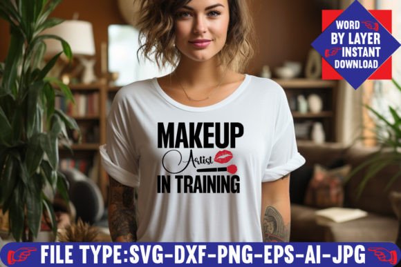 Makeup Artist in Training Svg Design: A Creative Tool for Digital and Physical Projects