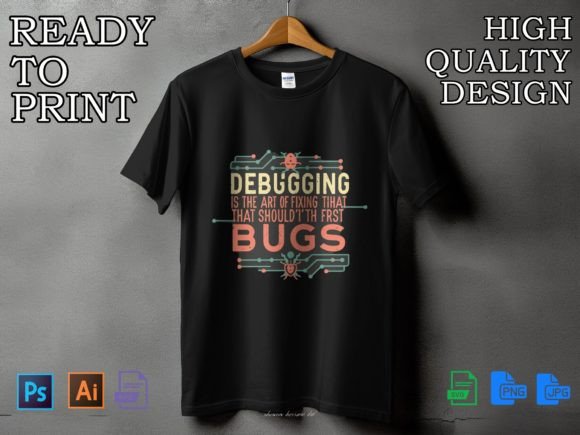 Programming Tshirt Illustrations Bundle