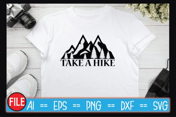 Take a Hike SVG for Creative Projects