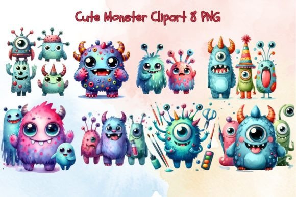 Watercolor Cute Monster Clipart: A Practical Evaluation for Creators and Designers